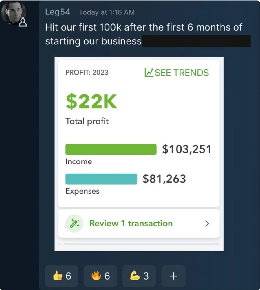 Real World student AI / Business result